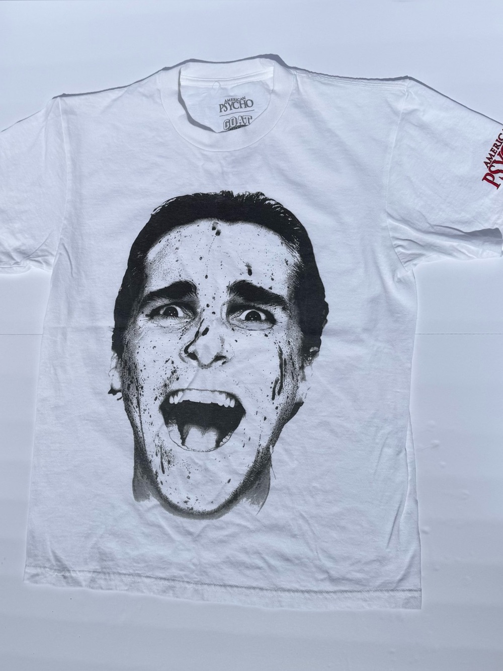 GOAT Crew x American Psycho graphic t-shirt